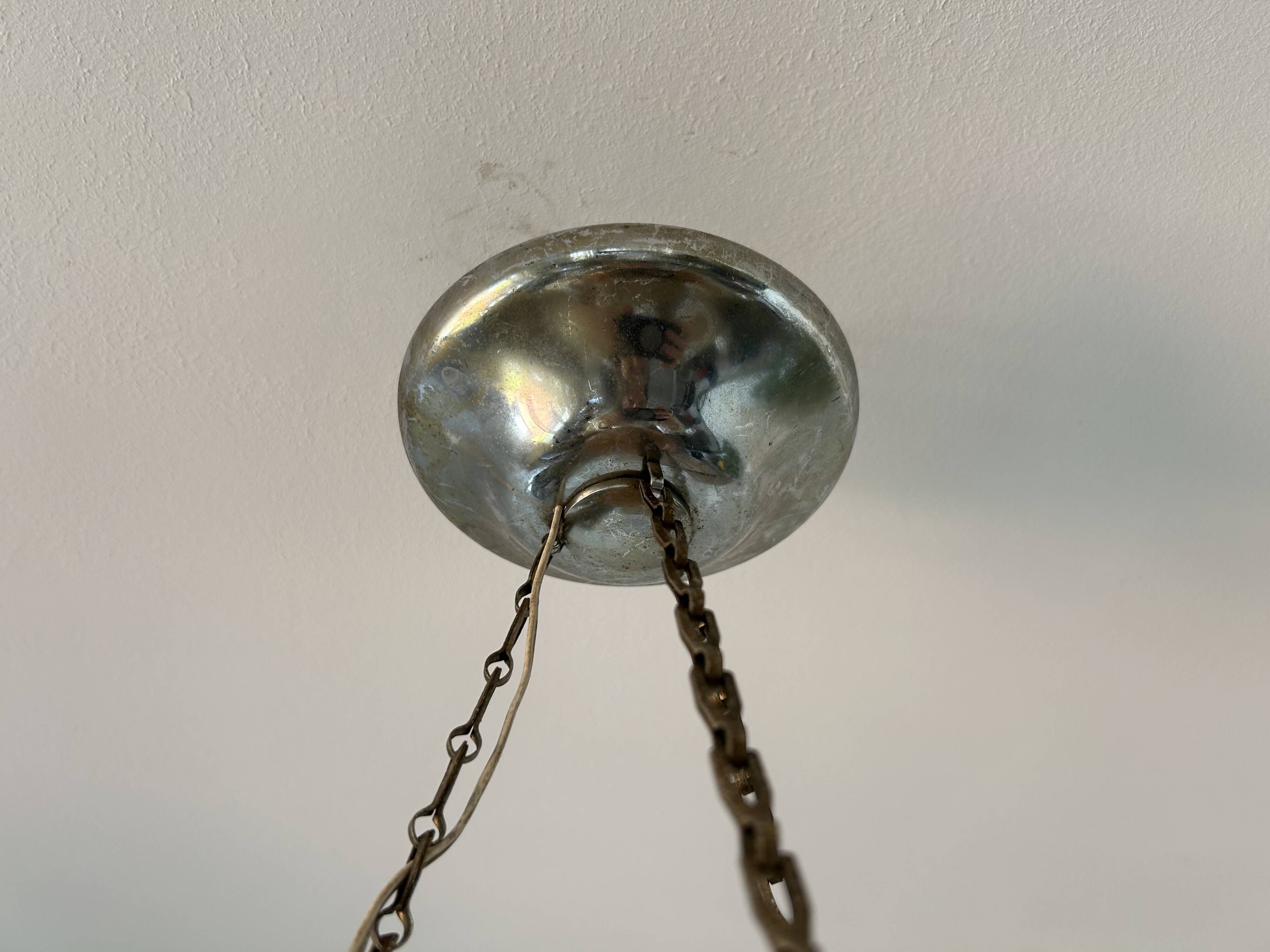 Suspension, antique Art Deco basin