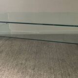 80s Glass Coffee Table