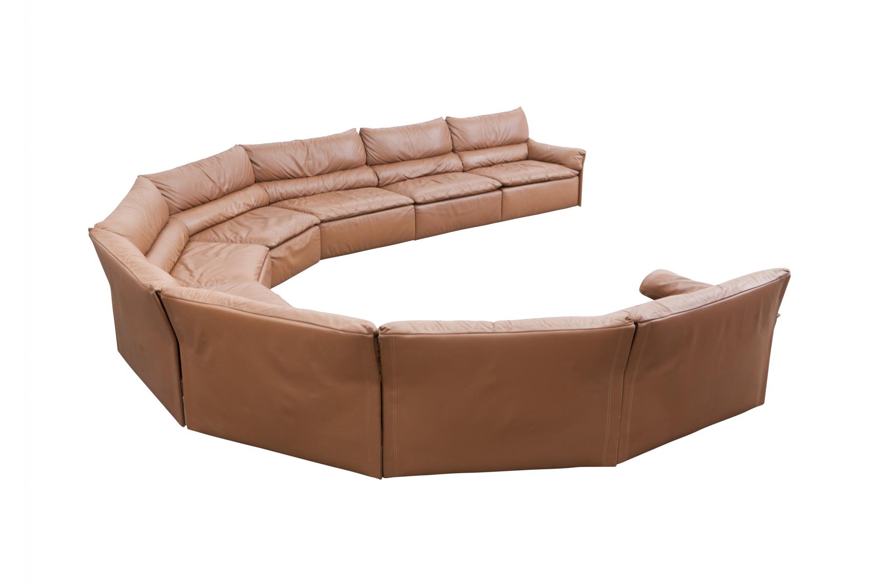 Sofa modular Queening modernist of Saporiti 1960
