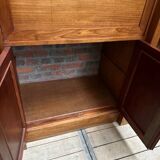 Large Notary's Furniture Early 20th Century in Mahogany