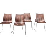 Ensemble de repas Tønnestav par Kjell Richardsen pour Tynes Møbelfabrikk, Norvège, années 1960