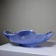 Vintage Longwy earthenware and enamel bowl/emptying cup, Chârtres model