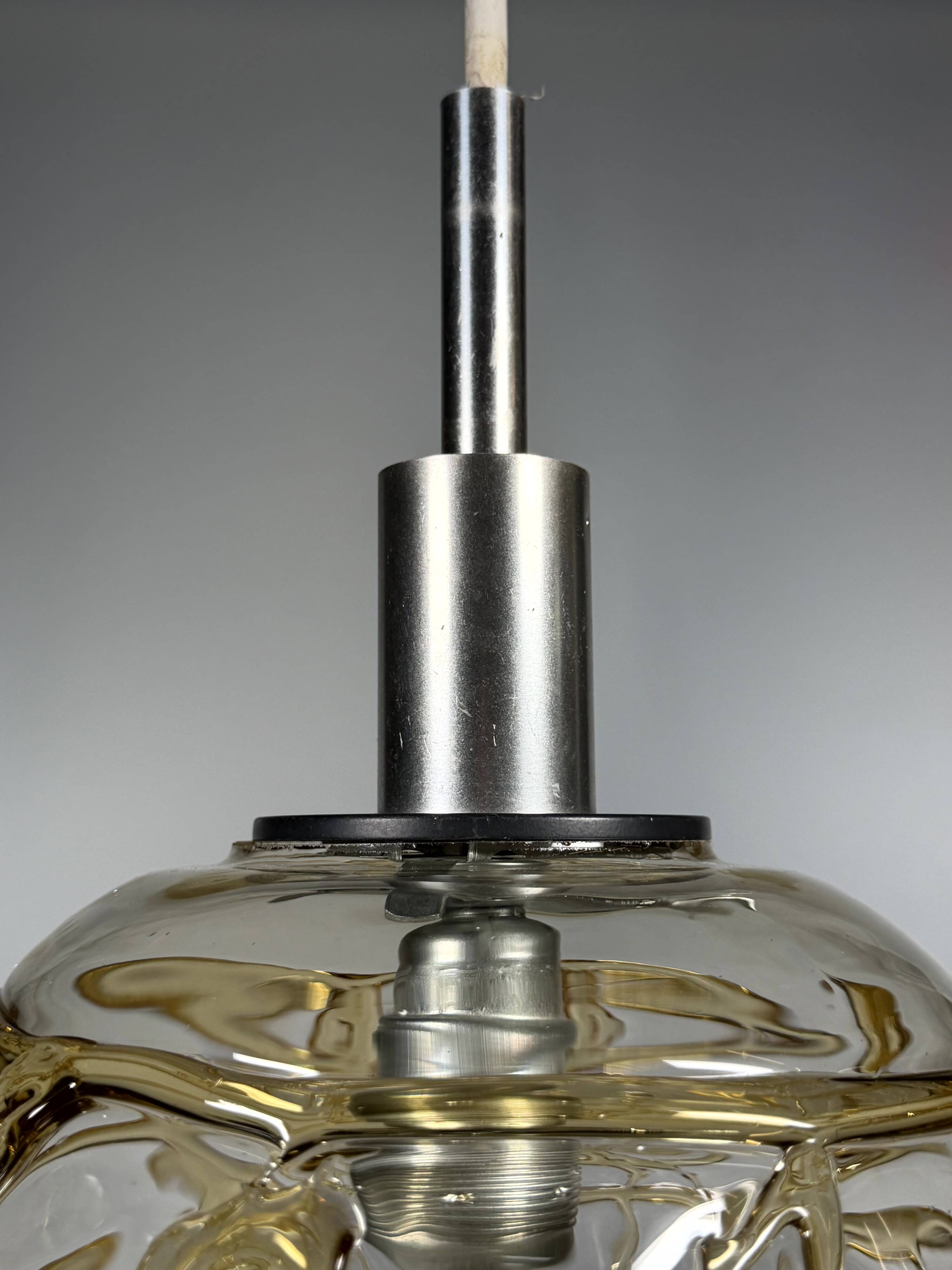 1960s 1970s Globe Ceiling Pendant Lamp by Doria Leuchten Germany