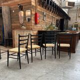Set of 4 Gessef chairs from the 60s
