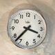 Brillie industrial clock 30 cm works vintage
