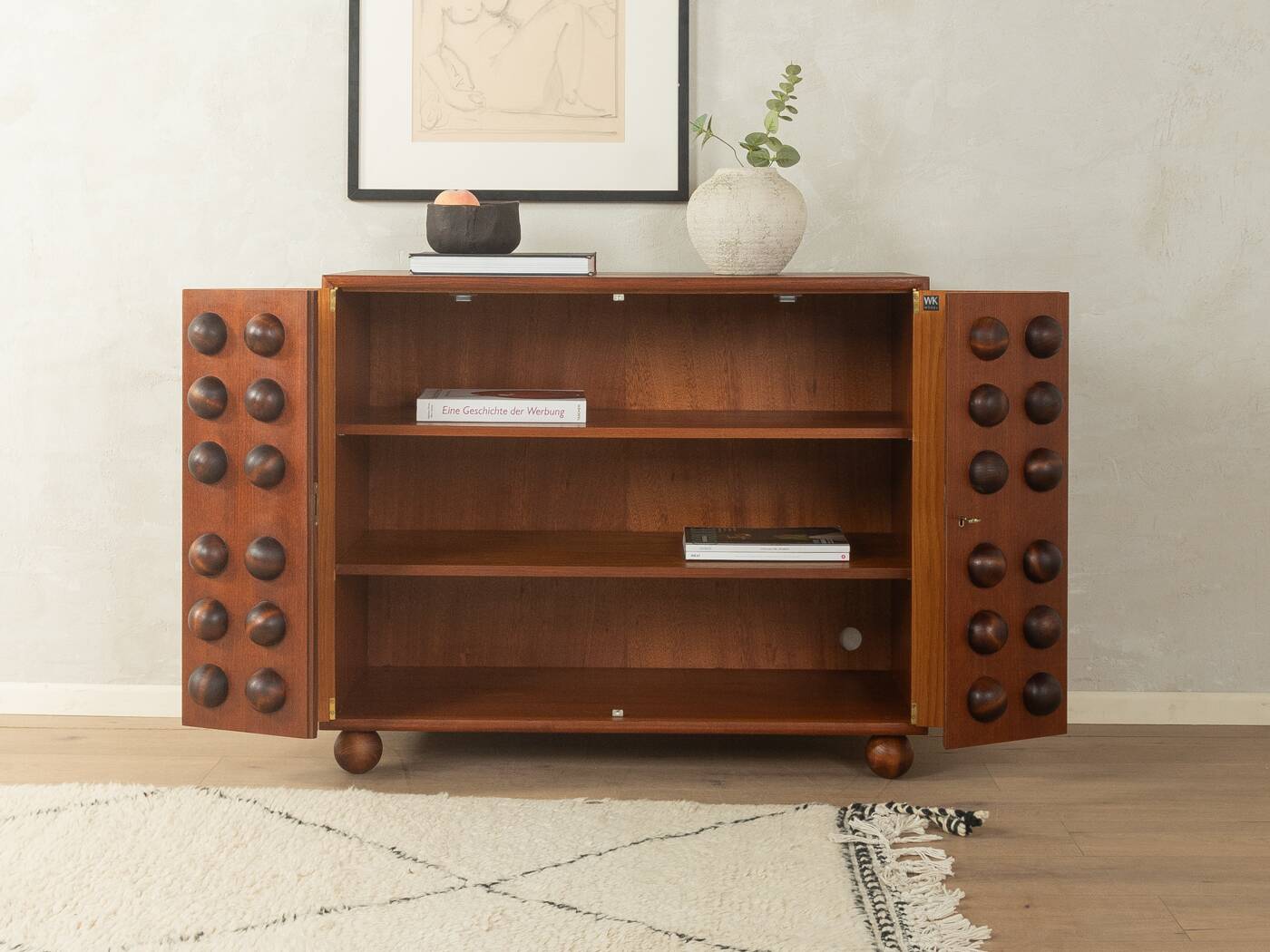 Exceptional sideboard by WK Möbel, 1960s