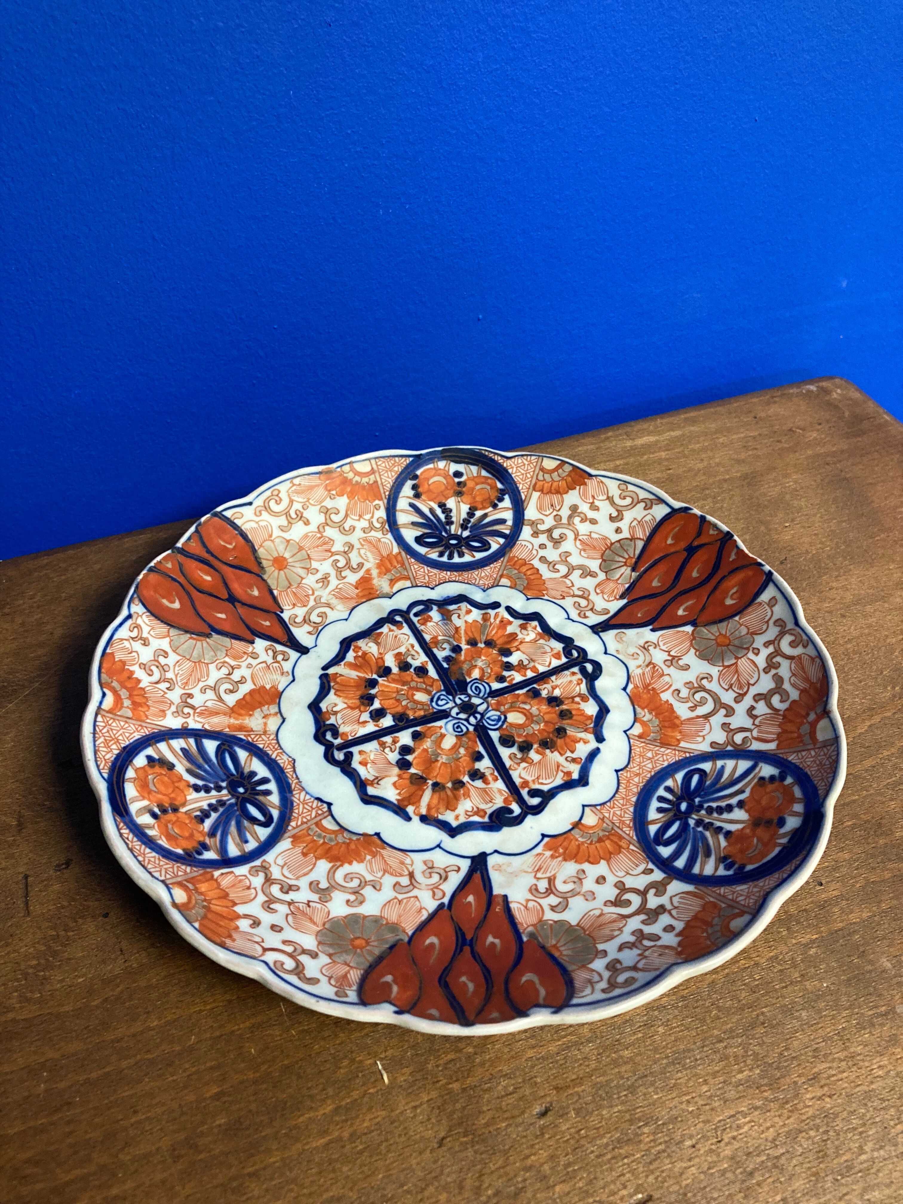Plate Imari Japan Ancient