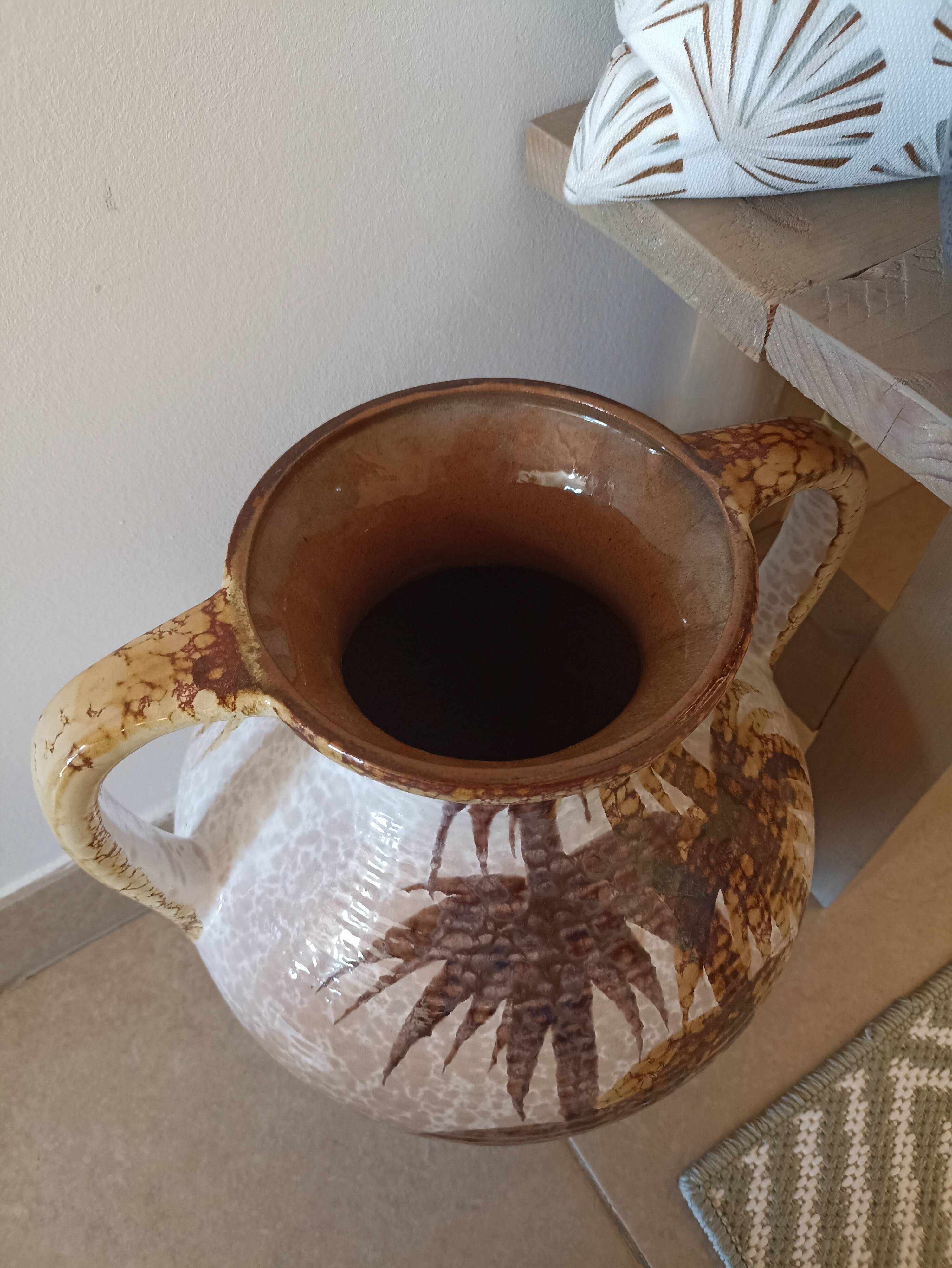 Large Fat Lava vase – Bay Keramik – West Germany – Vintage 1970s