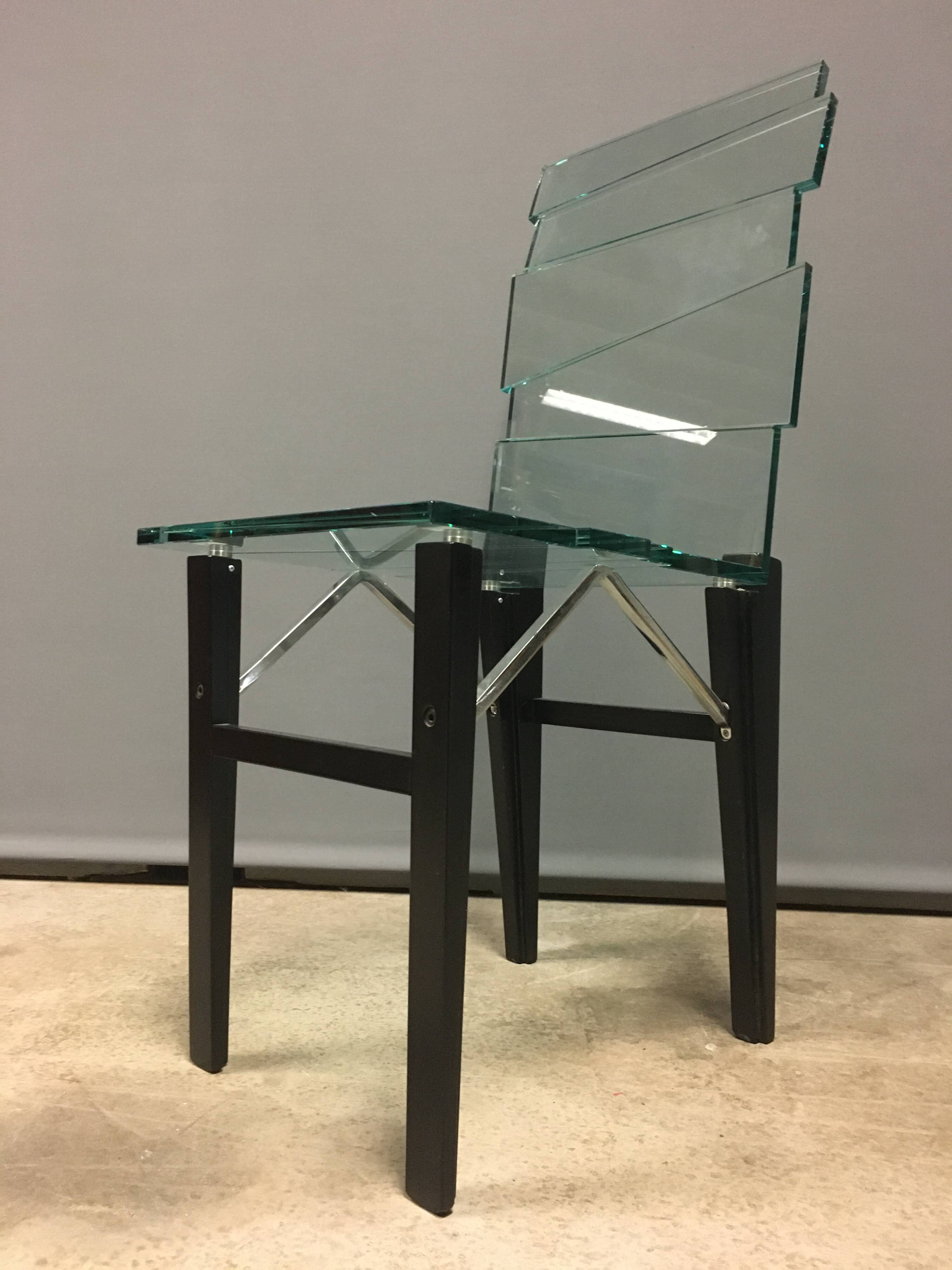 Chaise « Luigi » De Luigi Serafini Pour Tonelli 1988