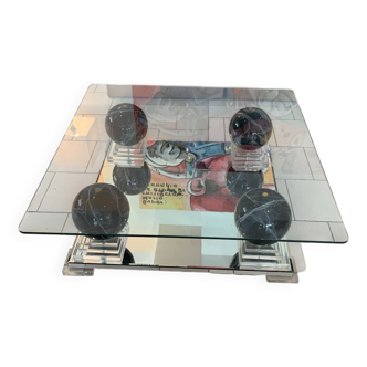 Maville Roche Bobois Vintage Coffee Table circa 1980