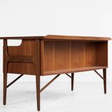 Danish teak desk, 1960s