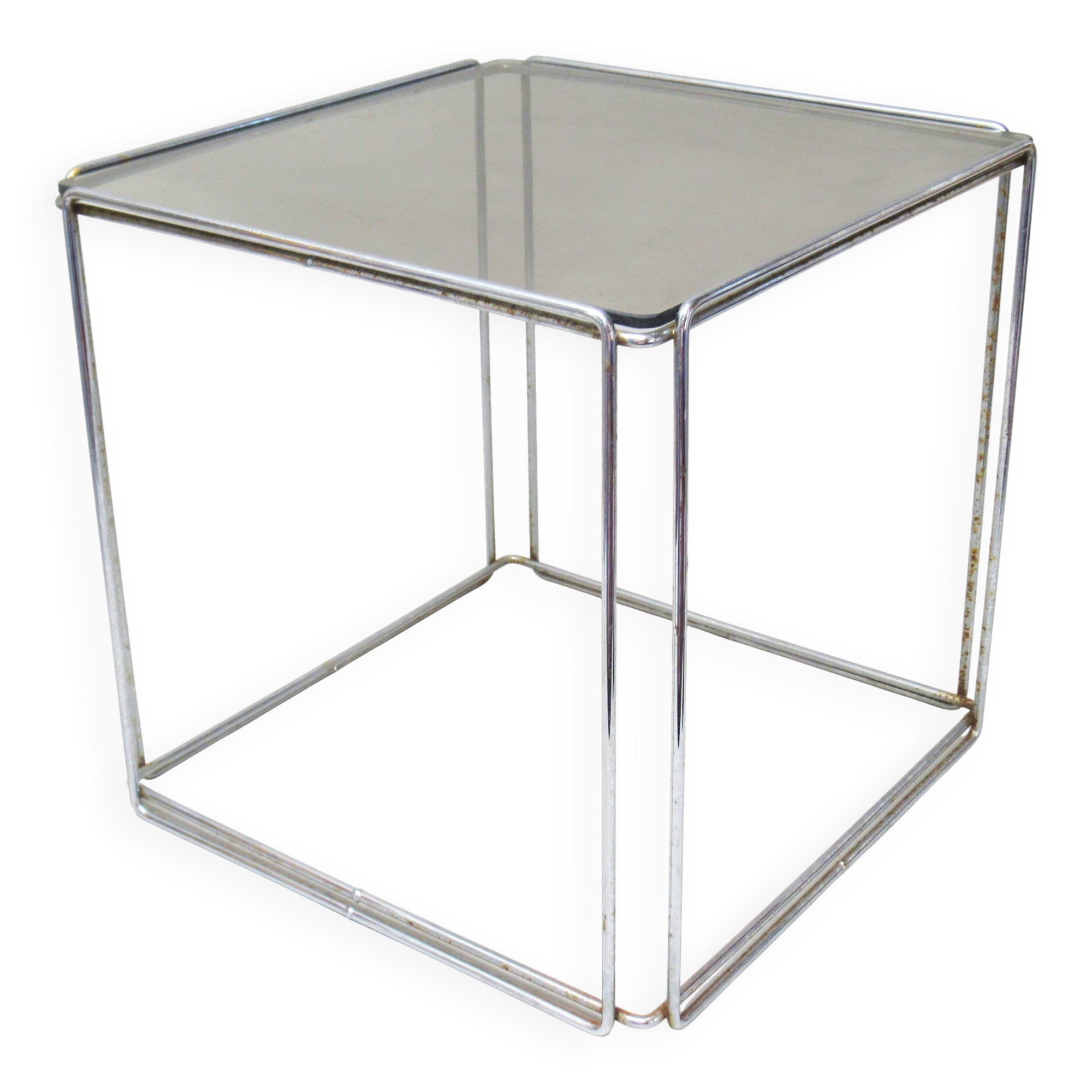 Table basse isocèle Max Sauze années 70