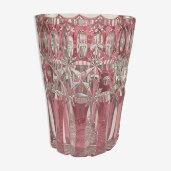 Vase cristal val saint lambert