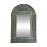 Country style metal mirror