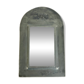 Country style metal mirror