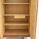 Vintage 4-door wardrobe with mirrors, geometric design – Art Deco style