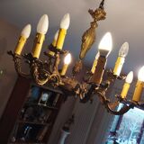 Lustre en bronze