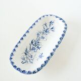 Porte-savon en Terre de Fer, Bleu, XIXème