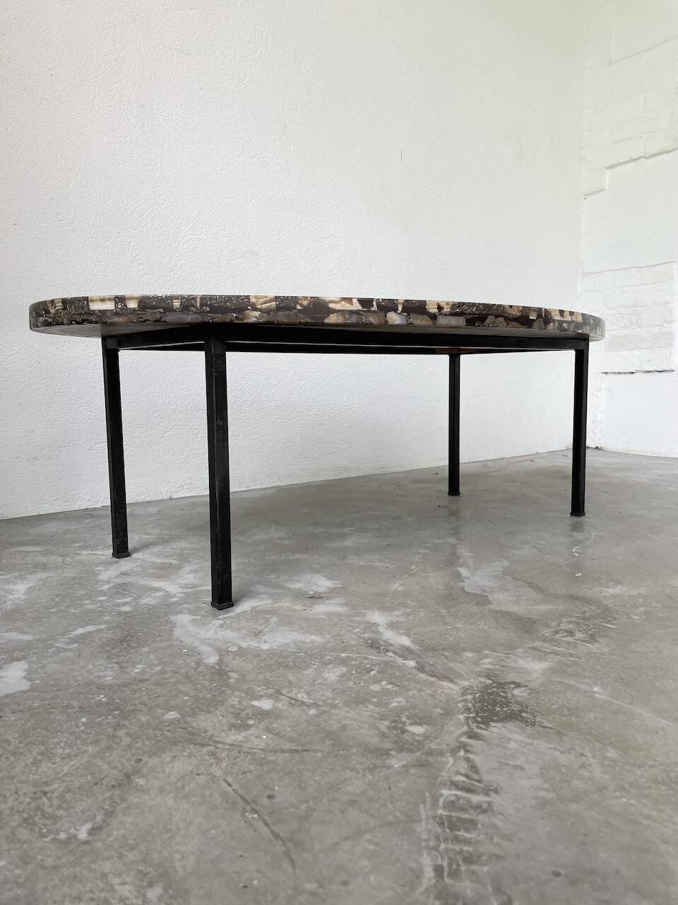 1950s Madagascar aragonite coffee table
