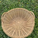 Large rattan bakery basket