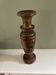 Vase en bois