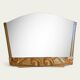 Miroir biseauté trapèze art déco 1920 88x67