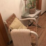 Vintage dessert bamboo patinated bleached