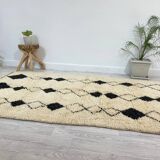 Handmade Moroccan Berber carpet 250 x 146 CM
