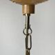 Pencil Split Reed, Rattan, Bamboo & Brass Pendant Lamp, 1970s