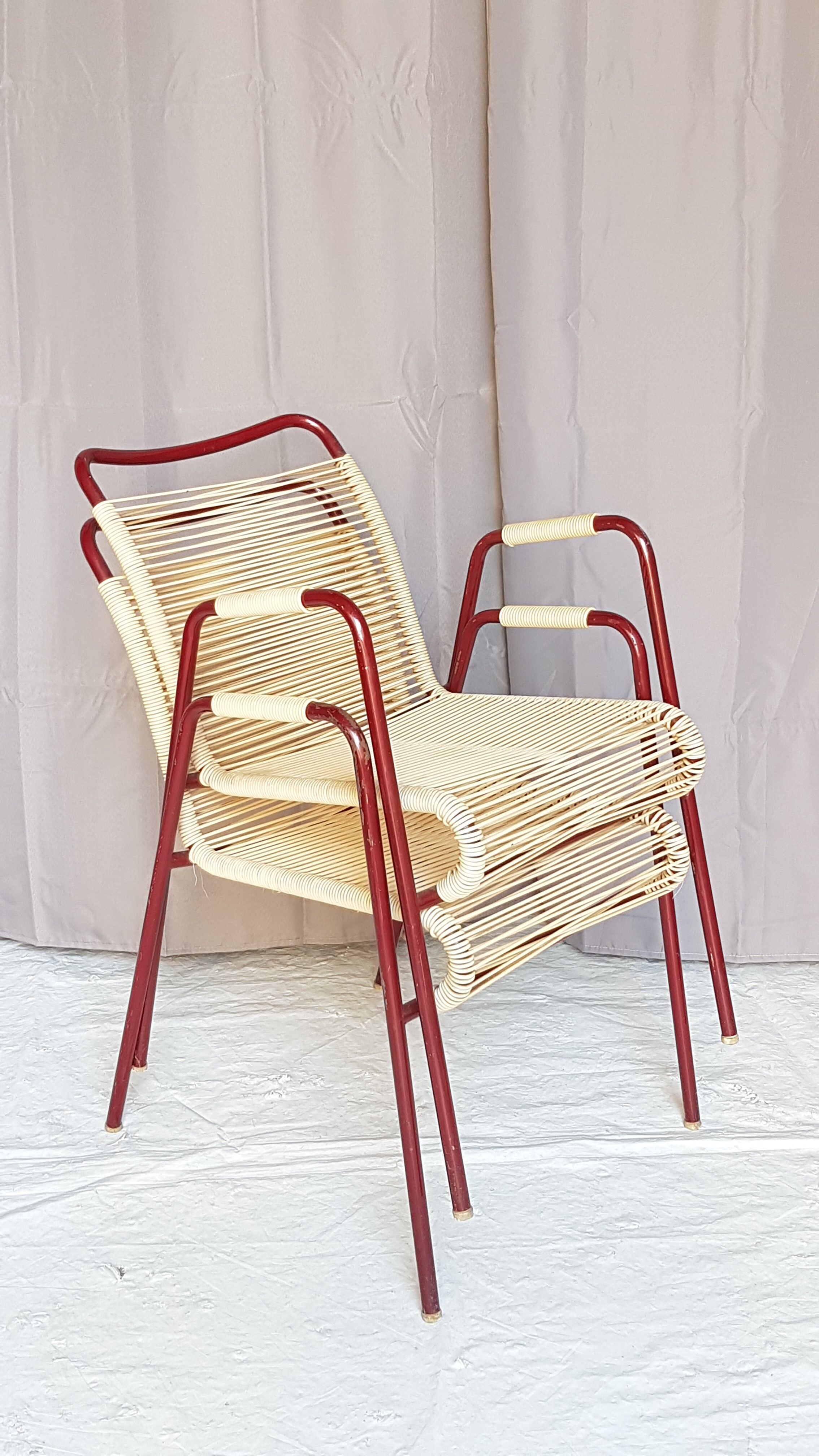 "vintage 60" garden seat set