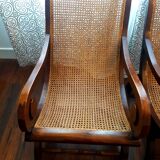 Pair of armchairs English style colonial