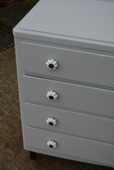 Painted vintage dresser