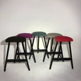 Suite of 5 post 2000 stools - Wilkhahn