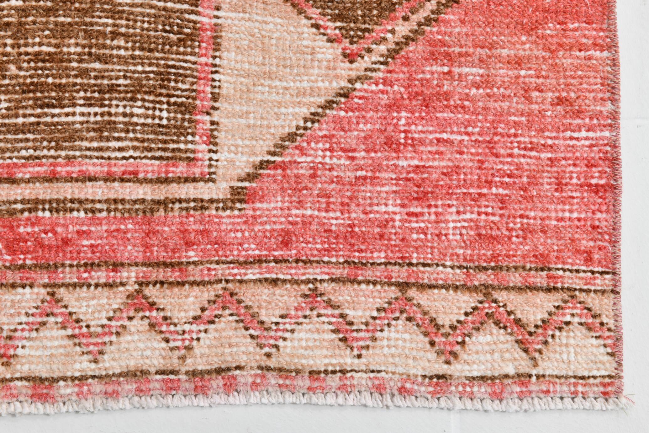 3x15 Vintage Runner Rug, Turkish Runner, Long Wide Hallway Runner, 87x440Cm