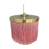 Scandinavian fringed pendant lamp T605 by Hans-Agne Jakobsson