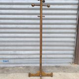 Scandinavian Beech Coat Rack 1960