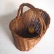Old wicker basket