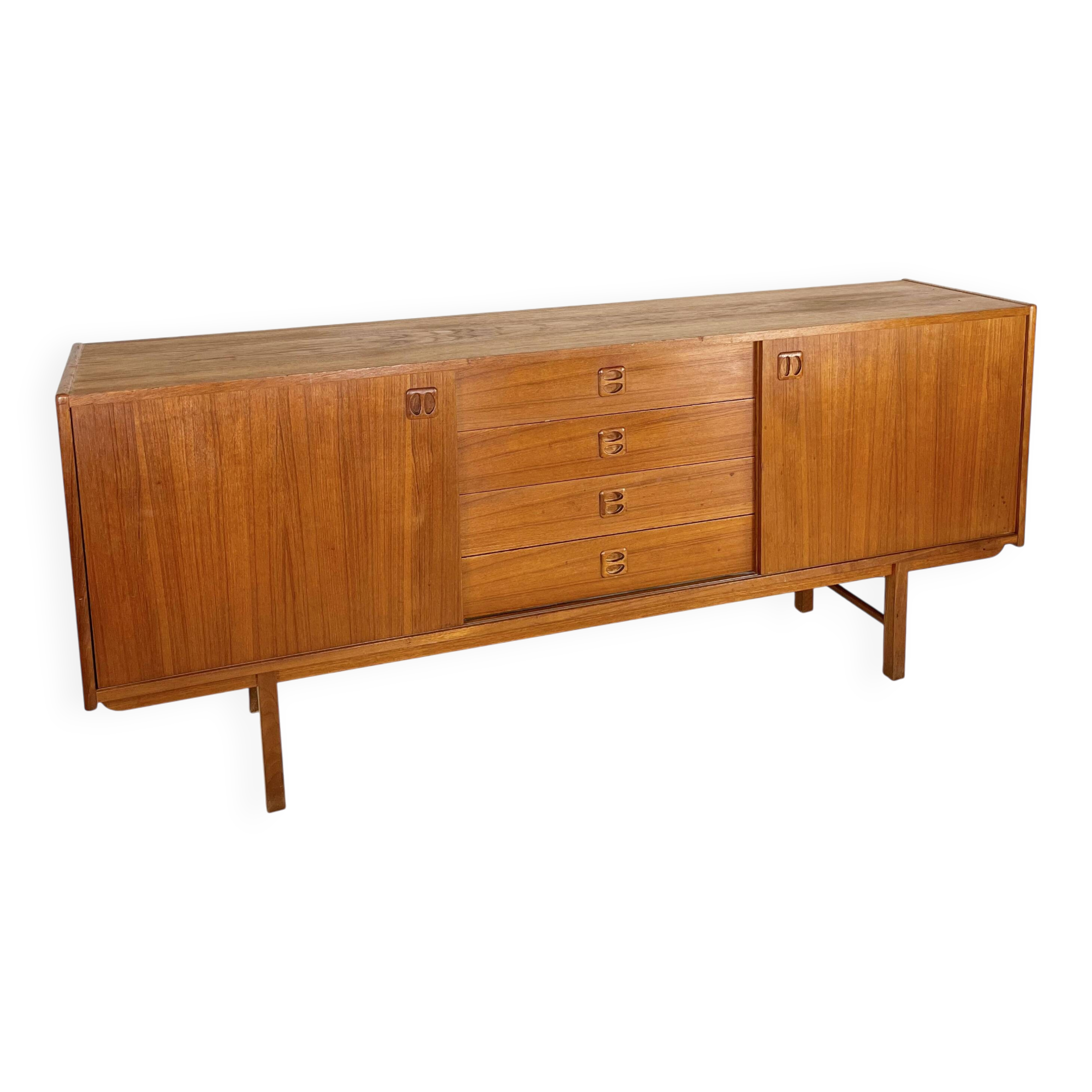 Scandinavische Vintage Sideboard / Dressoir, 'Korsör' jaren 60 IKEA