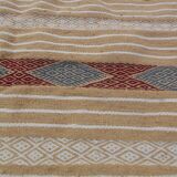 Handmade ethnic multicolored rug