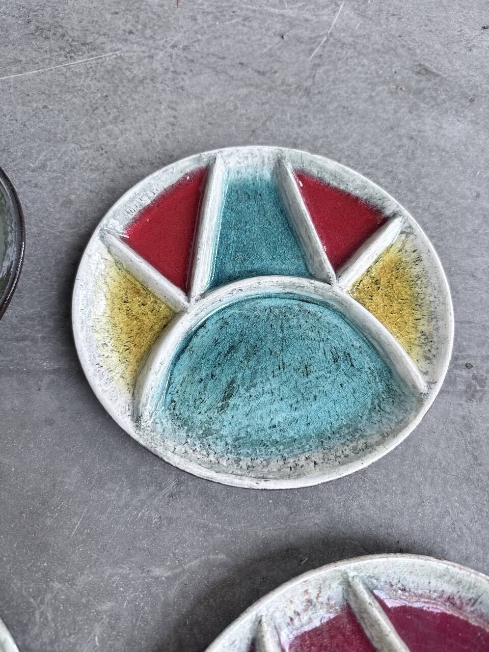 Fondue plates Hugo Kohler