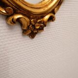 Golden mirror 45x70cm