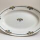 Oval Service Dish "Société des Grands Etablissements Céramique St Amand"