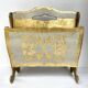 Porte revue vintage florentin blanc et or