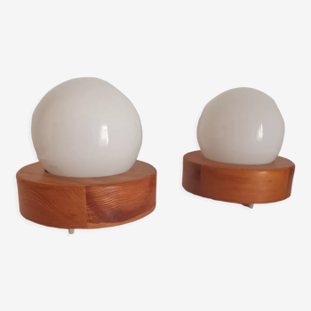 Paire de lampes de chevet
