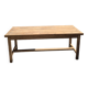 Solid wood farmhouse table
