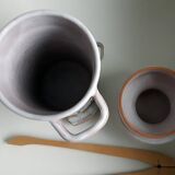 Vintage pickle pot signed Jean Austruy - Vallauris