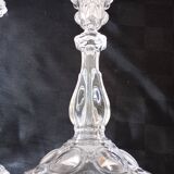Pair of baccarat candlesticks