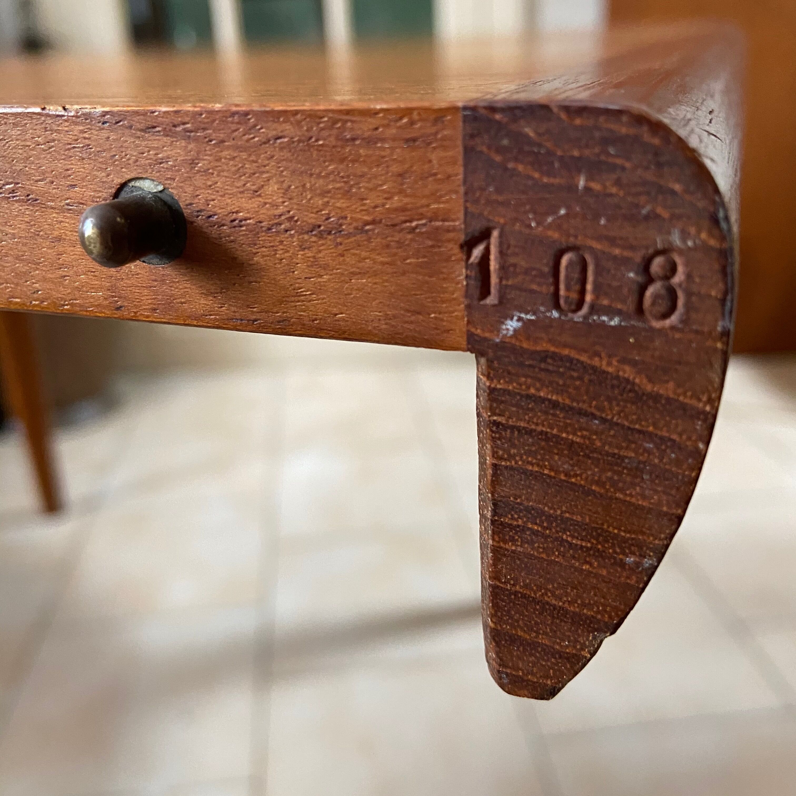 Danish teak-VV dining table Møbler Spøttrup -Vintage 1960s