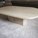Table basse en travertin