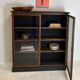 Oak showcase from the 50s